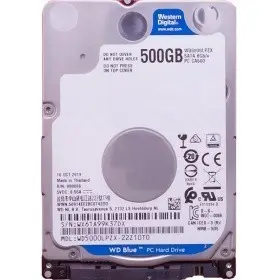 Жесткий диск WD SATA-III 500Gb WD5000LPZX Desktop Blue (5400rpm) 128Mb 2.5"