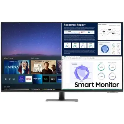 LCD Samsung 43" S43AM702UI {VA 3840x2160 8ms 60Hz 300cd 5000:1 HDR10 Tyzen USB USB-C Bluetooth}