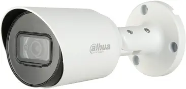 Камера видеонаблюдения аналоговая Dahua DH-HAC-HFW1200TP-0280B 2.8-2.8мм HD-CVI HD-TVI цв. корп.:белый