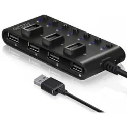 HUB GR-487UB Ginzzu USB 2.0 7 port