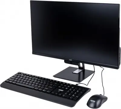 Моноблок Hiper V8 23.8" Full HD i5 12400 (2.5) 16Gb SSD1Tb UHDG 730 noOS GbitEth WiFi BT 120W клавиатура мышь Cam черный 1920x1080