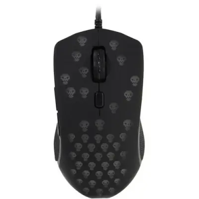 Мышь игровая проводная Smartbuy RUSH Skull черная [SBM-718G-K]