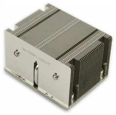 Supermicro SNK-P0048PS 2U (2011 Narrow, радиатор без вентилятора, Cu+Al+ тепловые трубки)