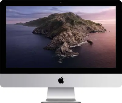 Моноблок Apple iMac MHK33RU/A 21.5" 4K i5 8500B (3) 8Gb SSD256Gb Pro 560X 4Gb CR macOS GbitEth WiFi BT клавиатура мышь Cam серебристый/черный 4096x2304