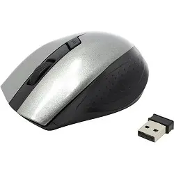 Беспроводная мышь Sven RX-325 Wireless серая (3+1кл. 800-1600DPI, блист)