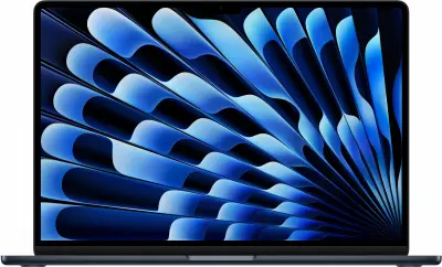 Ноутбук Apple MacBook Air A2941 M2 8 core 8Gb SSD256Gb/10 core GPU 15.3" IPS (2880x1864) Mac OS midnight WiFi BT Cam (MQKW3ZS/A)