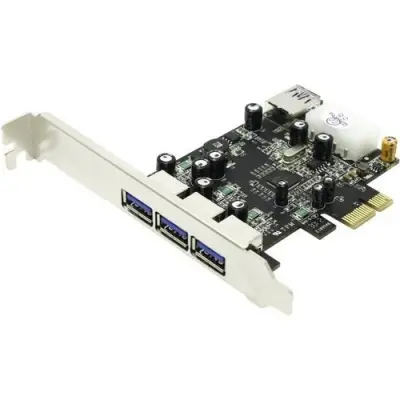 Controller ST-Lab, PCI-E x1, U- 750, 3 ext (USB3.0) + 1 int (USB3.0), +LP bracket, Ret