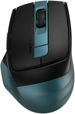 Мышь A4Tech Fstyler FB35CS темно-зеленый/черный оптическая (2000dpi) silent беспроводная BT/Radio USB (5but)