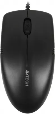 Мышь A4Tech OP-530NUS черный оптическая (1200dpi) silent USB (3but)