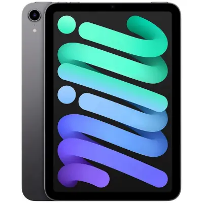 Планшет Apple iPad mini 2021 A2567 A15 Bionic 6С ROM64Gb 8.3" IPS 2266x1488 iOS серый космос 12Mpix 12Mpix BT WiFi Touch 10hr