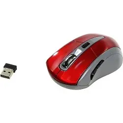 Defender Accura MM-965 Red USB [52966] {Беспроводная оптическая мышь, 6кнопок,800-1600dpi}