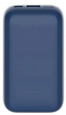 Мобильный аккумулятор Xiaomi Mi Pocket Edition Pro 10000mAh 3A 2xUSB синий (BHR5785GL)