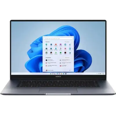 Honor MagicBook 15 [5301aelh], 15.6", IPS, AMD Ryzen 5 5500U 2.1ГГц, 16ГБ, 512ГБ SSD, NoOS, серый