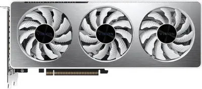 Видеокарта Gigabyte PCI-E 4.0 GV-N3060VISION OCV2-12GD NVIDIA GeForce RTX 3060 12Gb 192bit GDDR6 1837/15000 HDMIx2 DPx2 HDCP Ret