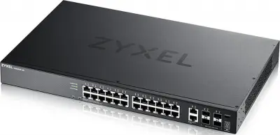 Коммутатор Zyxel NebulaFlex Pro XGS2220-30 XGS2220-30-EU0101F 24x100Mb 24G 2x10G 4SFP 4SFP+ управляемый
