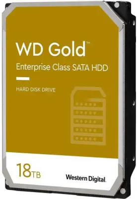 Жесткий диск WD Original SATA-III 18Tb WD181KRYZ Server Gold (7200rpm) 512Mb 3.5"