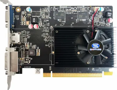Видеокарта Sapphire PCI-E 11216-35-20G R7 240 4G boost AMD Radeon R7 240 4Gb 128bit DDR3 780/3600 DVIx1 HDMIx1 CRTx1 HDCP lite