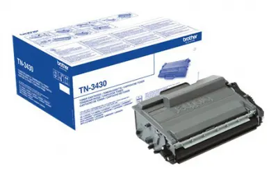 Картридж лазерный Brother TN3430 черный (3000стр.) для Brother HLL5000/5100/5200/6250/6300/6400/DCP5500/6600/MFC5750/6800/6900