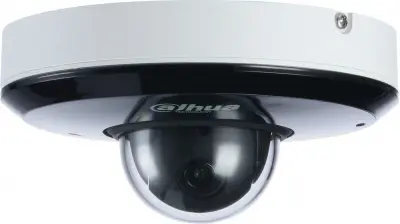 DAHUA DH-SD1A404XB-GNR Уличная мини-купольная PTZ IP-видеокамера с ИИ 4Мп, 1/2.8” CMOS, моторизованный объектив 2.8~12мм (4x), видеоаналитика, ИК до 15м, IP66, IK08, корпус: металл
