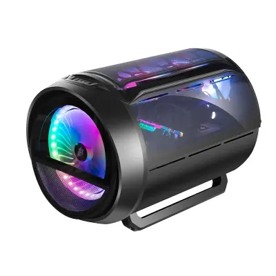 1STPLAYER Корпус BASS TYPE A / mATX, TG / 1x200mm & 3x120mm RGB fans / BASS-TA