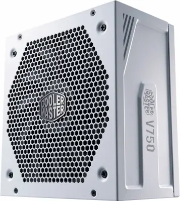 Блок питания Cooler Master ATX 750W V Gold V2 WHITE CASE 80+ gold (24+8+4+4pin) APFC 120mm fan 12xSATA RTL (MPY-750V-AGBAG-EU)
