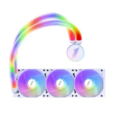 1STPLAYER MOTHRA MT360 White / ARGB / 3x120mm fans / MT360-WH