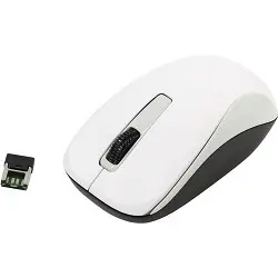 Genius Мышь NX-7005 White { оптическая, 800/1200/1600 dpi, радио 2,4 Ггц, 1хАА, USB} [31030127102/31030017401]