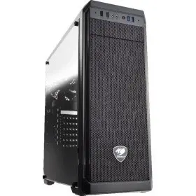 Cougar 385NC10.0012 Корпус MX330-G, без БП, большое боковое окно из закалённого стекла, чёрный, ATX [440466]