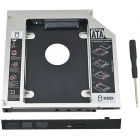 ORIENT Адаптер UHD-2SC12, для 2.5” SATA HDD для установки в SATA отсек оптического привода ноутбука 12.7 мм (30263)