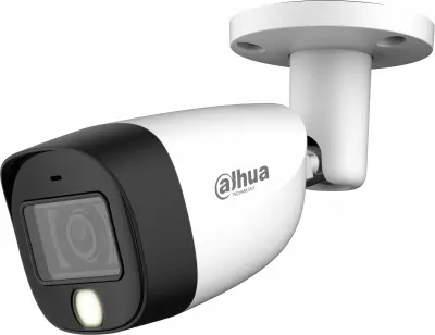 Камера видеонаблюдения аналоговая Dahua DH-HAC-HFW1500CMP-IL-A-0360B-S2 3.6-3.6мм HD-CVI HD-TVI цв. корп.:белый (DH-HAC-HFW1500CMP-IL-A-0360BS2)