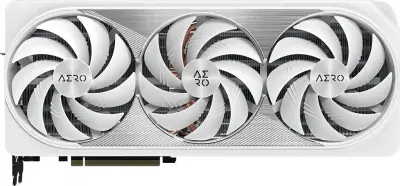 Видеокарта Gigabyte PCI-E 4.0 GV-N4090AERO OC-24GD NVIDIA GeForce RTX 4090 24Gb 384bit GDDR6X 2535/21000 HDMIx1 DPx3 HDCP Ret
