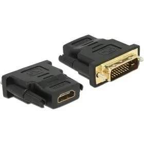ORIENT Переходник C485, HDMI F - DVI M (24+1), позолоч.разъемы (27485)