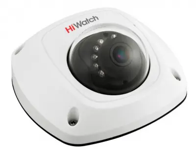 Камера видеонаблюдения аналоговая HiWatch DS-T251 3.6-3.6мм HD-TVI цветная корп.:белый (DS-T251 (3.6 MM))