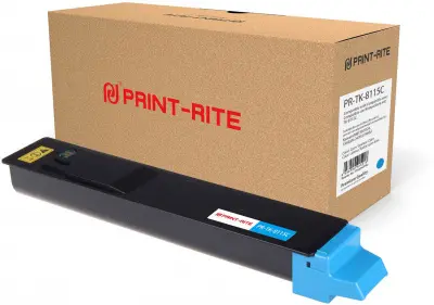 Картридж лазерный Print-Rite TFKA34CPRJ PR-TK-8115C TK-8115C голубой (6000стр.) для Kyocera Mita Ecosys M8124cidn/M8130cidn