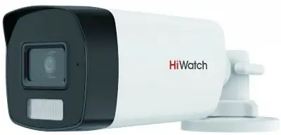 Камера видеонаблюдения аналоговая HiWatch DS-T520A (6MM) 6-6мм HD-CVI HD-TVI цв. корп.:белый