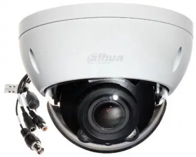 Камера видеонаблюдения аналоговая Dahua DH-HAC-HDBW1400RP-VF 2.7-13.5мм HD-CVI цв. корп.:белый