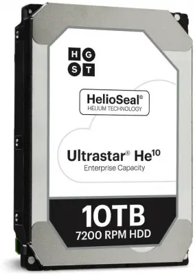 Жесткий диск WD Original SATA-III 10Tb 0F27504 HUH721010ALN604 Ultrastar DC HC510 4KN (7200rpm) 256Mb 3.5"