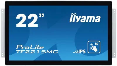 Монитор Iiyama 21.5" ProLite TF2215MC-B2 черный IPS LED 14ms 16:9 HDMI матовая 315cd 178гр/178гр 1920x1080 D-Sub DisplayPort FHD USB Touch 4.4кг