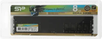 Silicon Power DDR4 DIMM 8GB SP008GBLFU320B02  PC4-25600, 3200MHz OEM/RTL