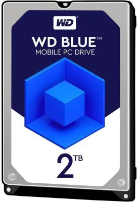 2TB WD Blue (WD20SPZX) {SATAIII, 5400 rpm, 128Mb buffer}