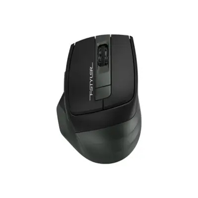 Мышь A4 Fstyler FB35 зеленый/черный оптическая (2000dpi) беспроводная BT/Radio USB (6but) {1379899}