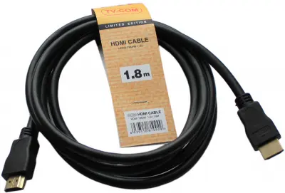 КабельTV-COM HDMI/HDMI CABLE HDMI 19M/M 1,4v,1m p/n CG150S