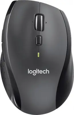 Мышь Logitech M705 черный/серый лазерная (1000dpi) беспроводная USB2.0 для ноутбука (5but)