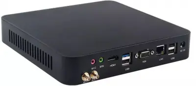 Неттоп Hiper M8 PG G6405 (4.1) UHDG 610 Free DOS GbitEth WiFi BT 120W черный (61GFBDT1QG)