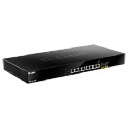 D-Link DMS-1100-10TS/A1A Настраиваемый L2 коммутатор с 8 портами 100/1000/2.5GBase-T и 2 портами 10GBase-X SFP+