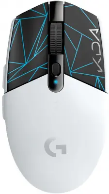 Мышь Logitech G305 белый/черный оптическая (12000dpi) беспроводная USB (5but)