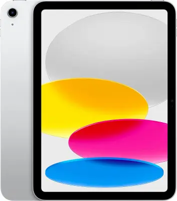 Планшет Apple iPad 2022 A2696 A14 Bionic 6С ROM64Gb 10.9" IPS 2360x1640 iOS серебристый 12Mpix 12Mpix BT WiFi Touch 10hr