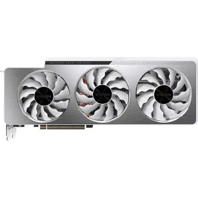Видеокарта Gigabyte PCI-E 4.0 GV-N307TVISION OC-8GD NVIDIA GeForce RTX 3070TI 8192Mb 256 GDDR6X 1830/19000 HDMIx2 DPx2 HDCP Ret