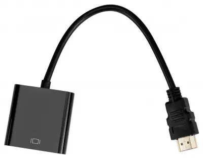 Переходник Buro HDMI-M-VGA-F HDMI (m) VGA (f) 0.1м