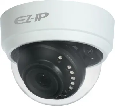 Камера видеонаблюдения аналоговая Dahua EZ-HAC-D1A41P-0280B 2.8-2.8мм HD-CVI цв. корп.:белый